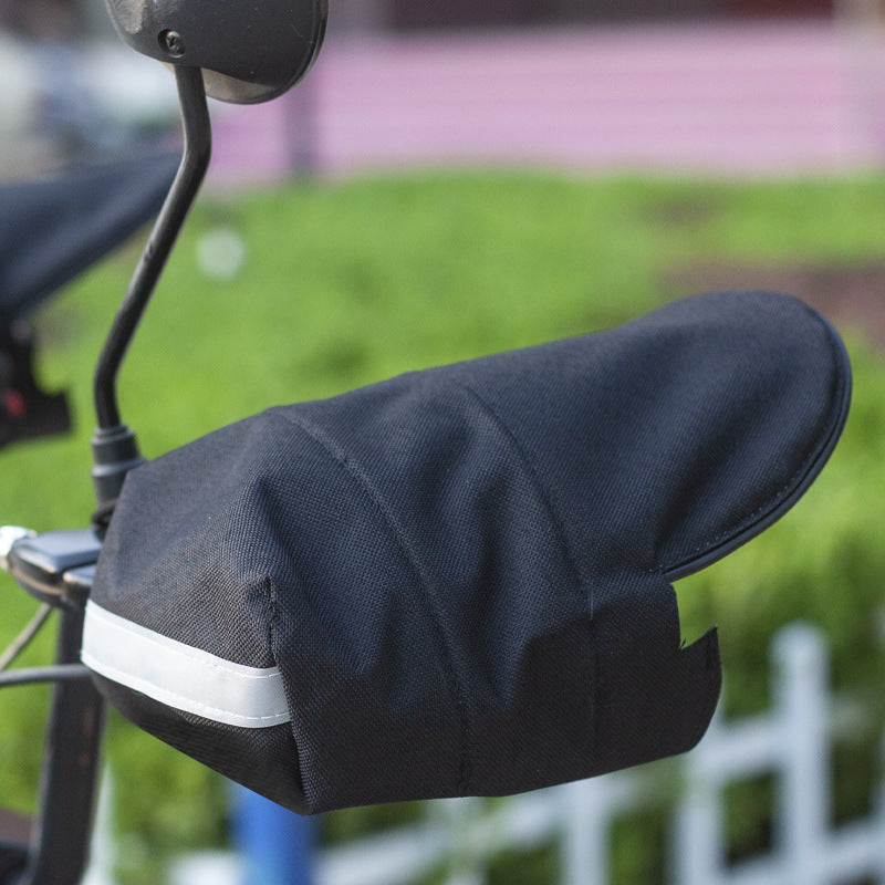 Summer sun protection handlebar covers - waterproof, breathable, windproof, uv resistant - for electric bikes, motorcycles, and cycling