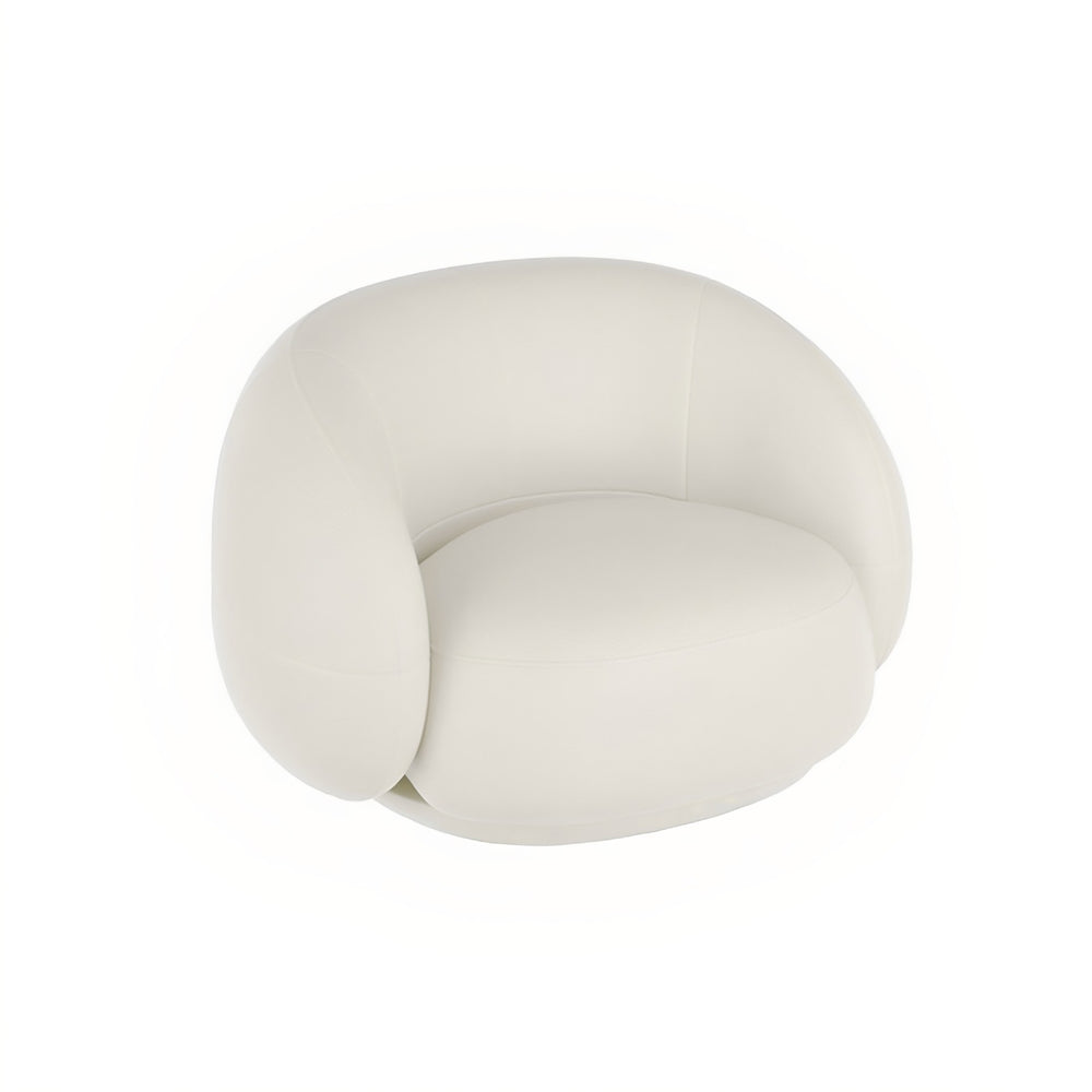 Cream style cat scratching leather sofa for home small apartment beauty salon clothing store reception negotiation rest area modern casual