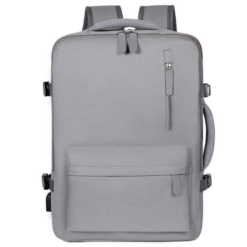 New Simple Business Backpack Large Capacity Lightweight Leisure Student School Bag Short Trip Travel Laptop Backpack