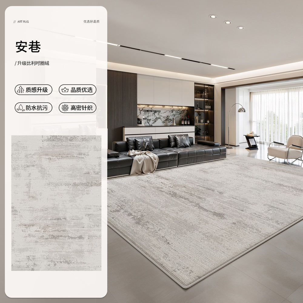 Italian minimalist carpet living room new arrival modern casualaccessible luxuryclassy waterproof and anti-fouling for home bedroom bedside blanket