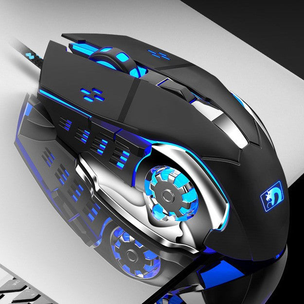 Xinmeng mechanical snake wired mouse gaming e-sports laptop computer weighted macro programming internet cafe peripheral cf lol