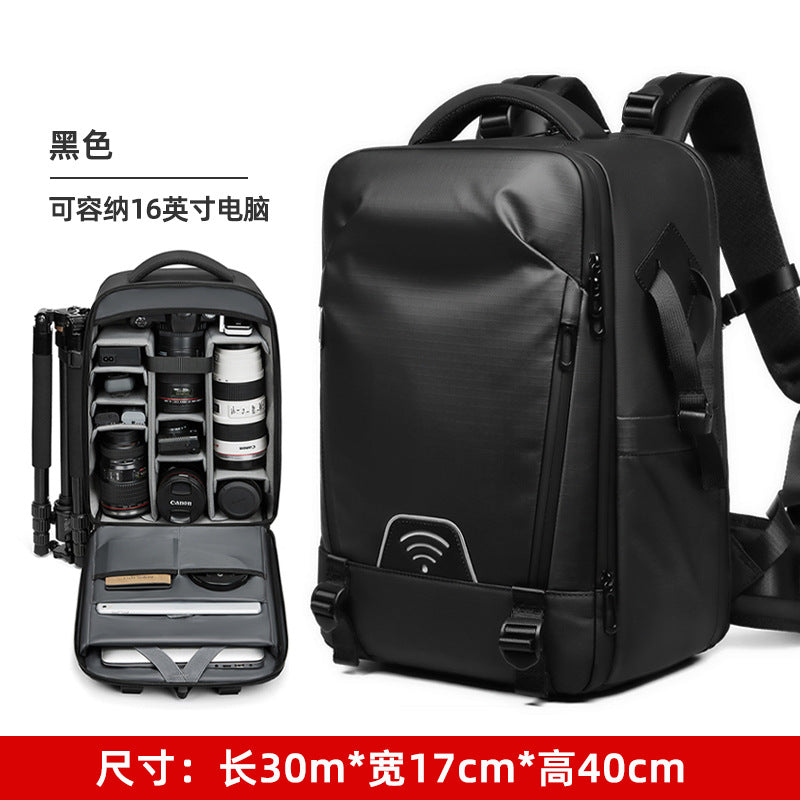 SLR photography bag, multi-functional large-capacity outdoor travel, portable camera bag, Canon Fuji storage, camera backpack.