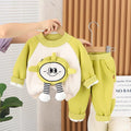 children's clothing: autumn/winter collection for boys and girls -  kids' activewear cartoon print long-sleeve sweatshirt set - wholesale supply