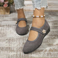 autumn new arrival: women's wedge heel single shoes for cross-border e-commerce. available in plus sizes. 0.5cm heel height difference. wholesale options available. dropshipping to  and