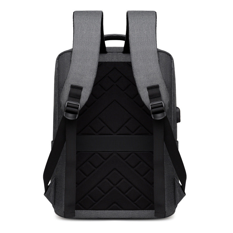 Cross-border 2025 backpack men's and women's business computer bag simple fashion going out sports bag travel bag backpack schoolbag