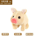 Dropshipping realistic plush electric piggy - jumps & squeaks - kids' pretend play pet toy