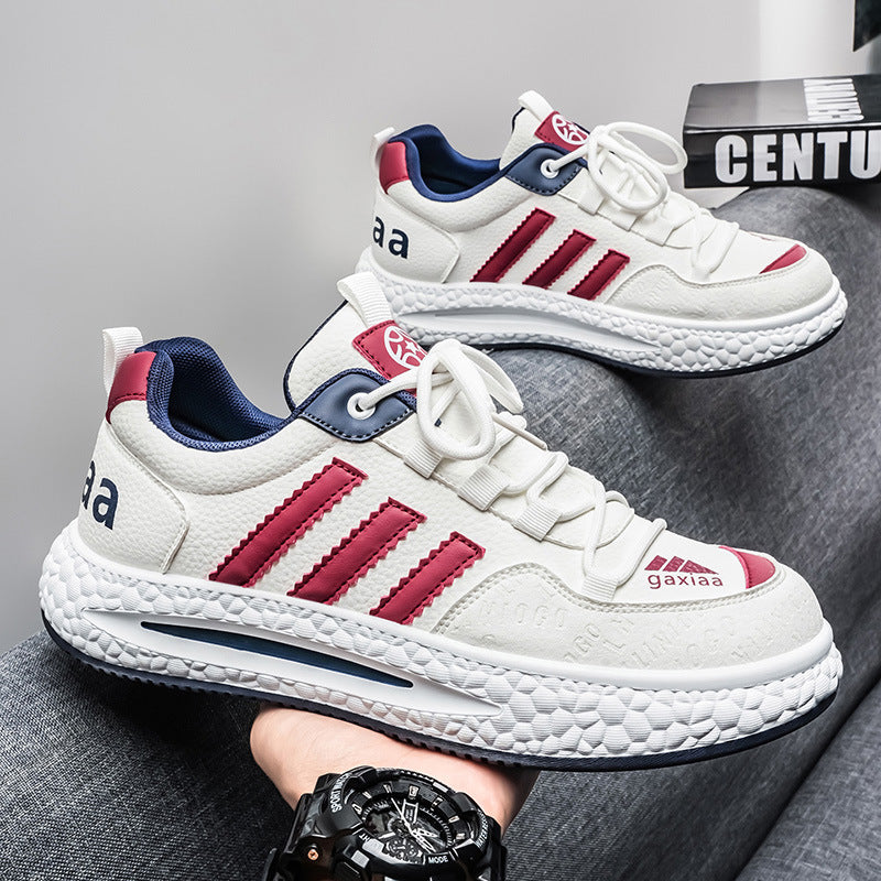 Men's shoes: 2026 spring new arrivals - comfortable, lightweight, stylish casual sneakers, versatile trendy soft-soled chunky dad shoes