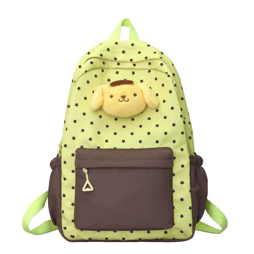 New student backpack Korean version small fresh cartoon cute women's schoolbag simple fashion travel large capacity backpack