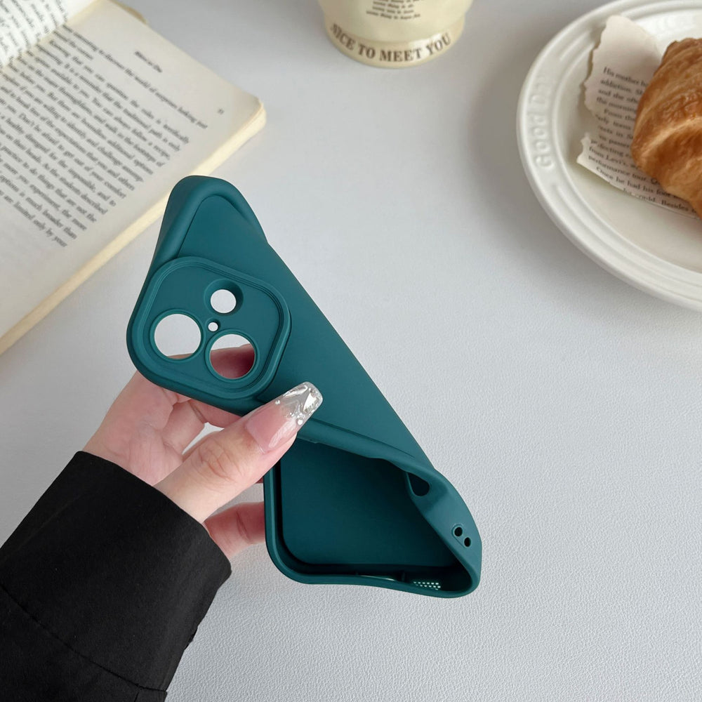 New product suitable for apple 17 mobile phone case popular emery iphone16promax simple sky eye protective cover