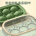 2025 new luxury ice ball maker - whiskey ice ball mold, round large ice ball mold, food-grade 6-ball ice cube tray set for home use