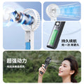 2025 new outdoor handheld fan - usb rechargeable, silent desktop fan for home use - mini fan for students on the go
