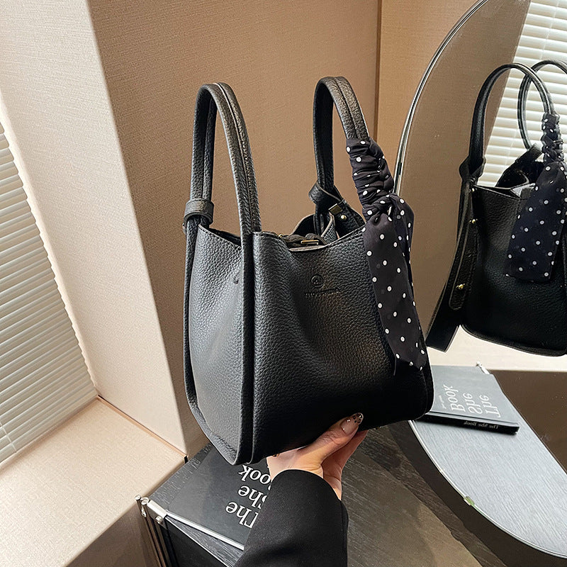 super popular retroeasiest for match bucket bag for women 2025new arrivalsatchel shoulder bag casualcasual cross-body vegetable basket