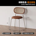Used solid wood dining chair classy design living room dining table backrest for home foot pad retro popular big c chair dining chair