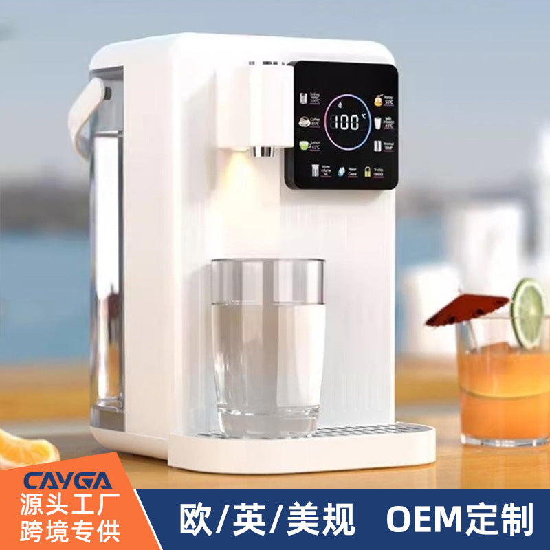 Smart color screen instant hot water dispenser - rapid heating, countertop direct drinking machine for home use - cross-border us, eu, and uk plug options available