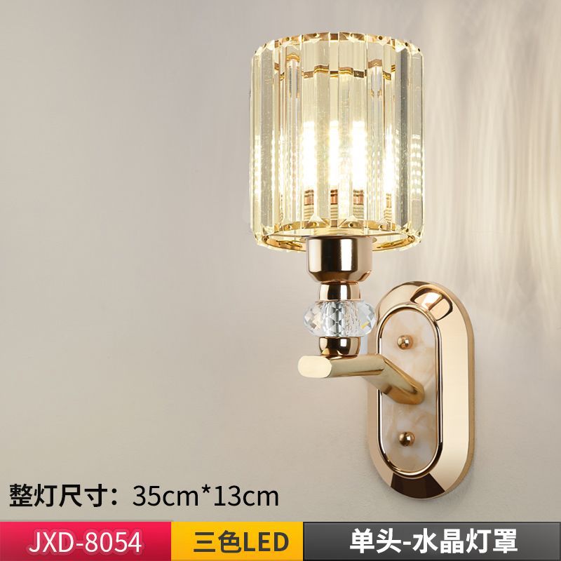 Zhongshan lighting  new wall sconce - bedroom bedside lamp, living room, dining room, tv background wall lighting, hallway stairway