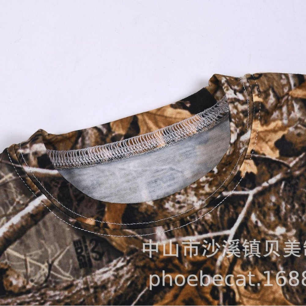 supply of men's t-shirts, jungle adventure realistic 3d printing casualsuit