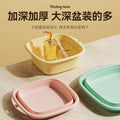 Collapsible wash basin - portable travel, student dorm, home use, maternity, baby laundry, large foot soak basin