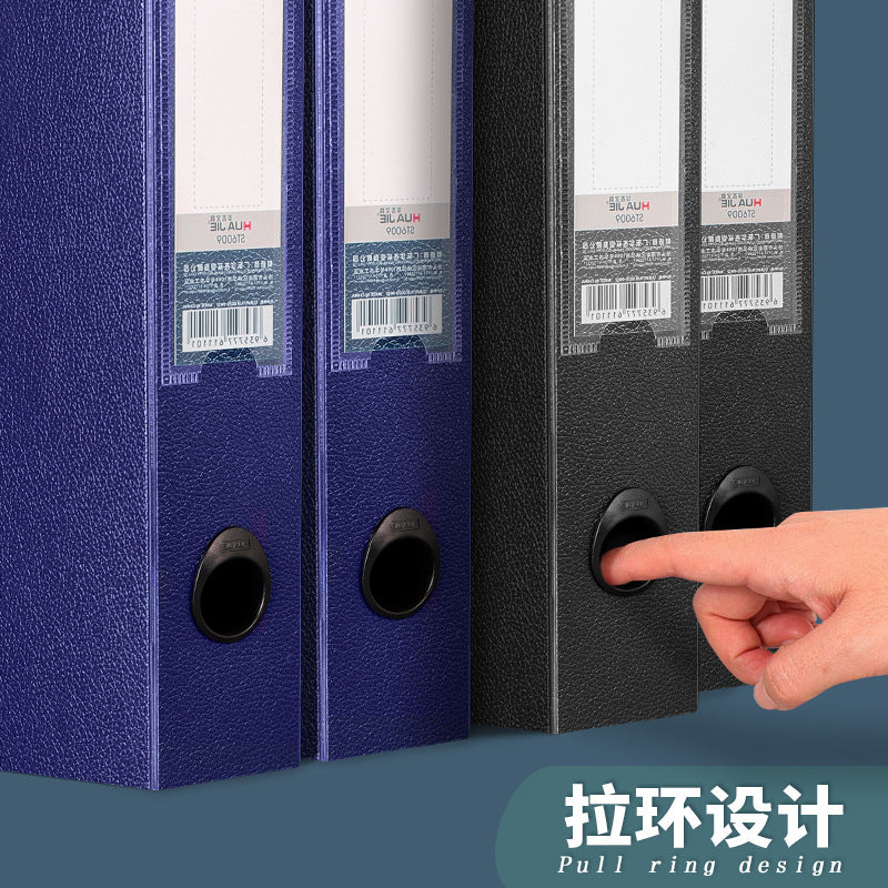 A4 file box Thickened leather pattern file box Party building information box Personnel cadre contract document certificate storage box