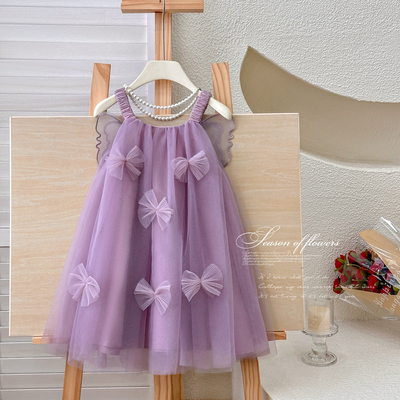 Girls' summer dress  new style: trendy and chic summer princess dress for baby girls