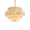 natural marble living room chandelier modern style villa lighting all copper wall lamp accessible luxury spanish import french style