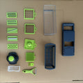 16-piece set [square + three knives]