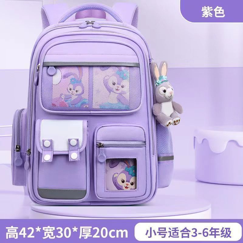Naruto backpack for elementary school students (grades 1-6), large capacity, lightweight, kids' backpack for boys and girls