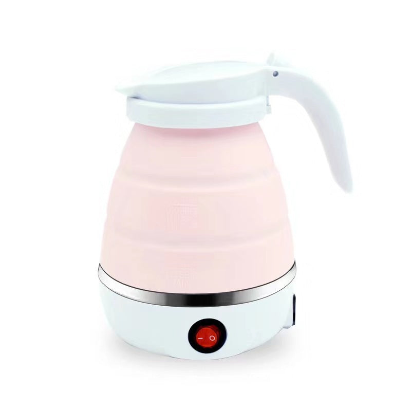 us standard foldable silicone electric kettle travel kettle automatic power-off small portable kettle