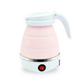 us standard foldable silicone electric kettle travel kettle automatic power-off small portable kettle