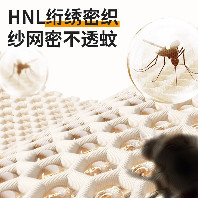 Thickened mosquito net free installation student dormitory new arrivalfor home bedroom bed curtain all-round anti-mosquito bed cover special nail-free