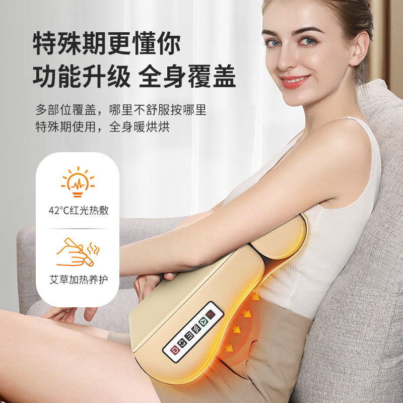 Wholesale massage pillow - electric multifunctional massager for neck, lumbar, back, and shoulder relief