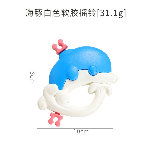 Cross-border,  exports baby rattle toys, educational early education, gnawing toothpaste, newborn babies