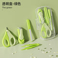 Newborn & infant nail care set: anti-pinch safety scissors & clippers for gentle baby grooming