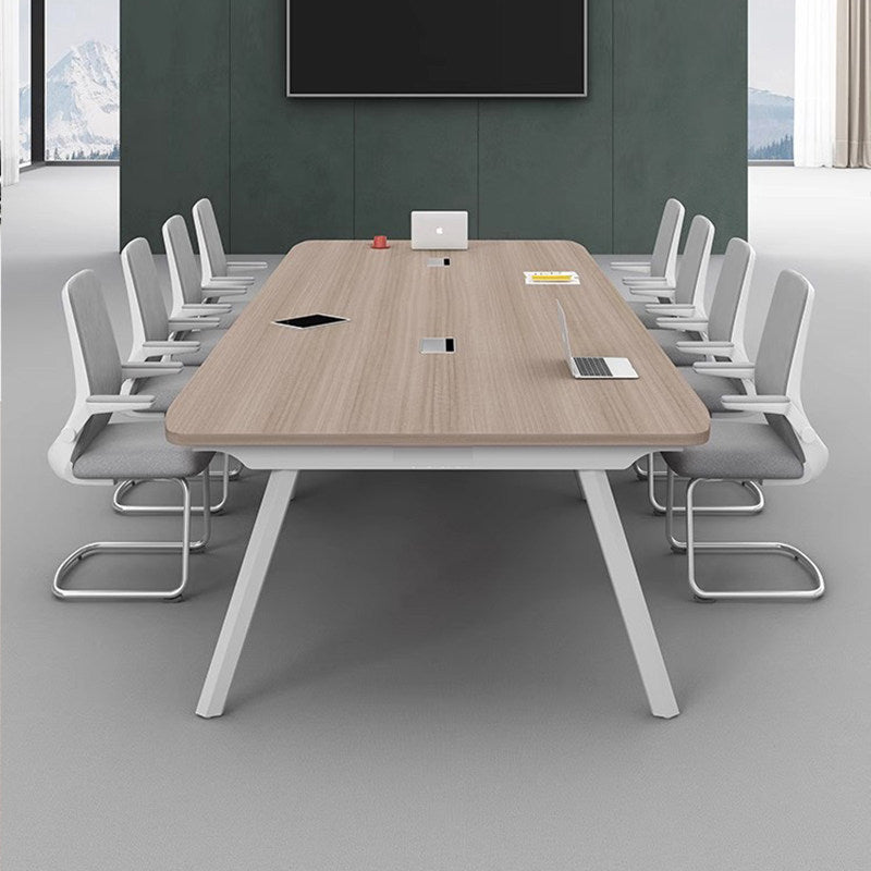 Saint li conference table long table modern conference room table and chair combination white workbench small bench table office desk