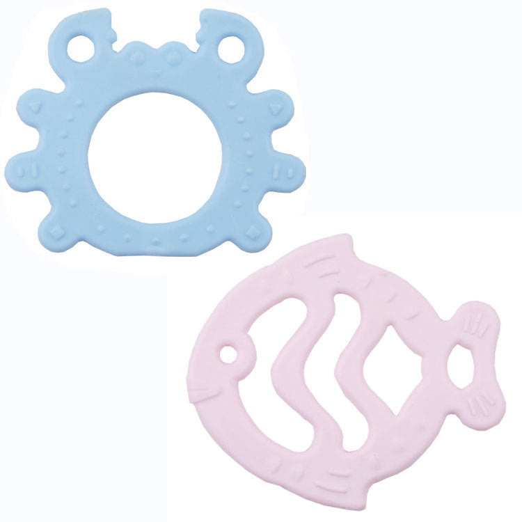 Bulk rattle can be boiled teeth bite baby rattle hand ring ball bulk bed hanging bell baby toy accessories