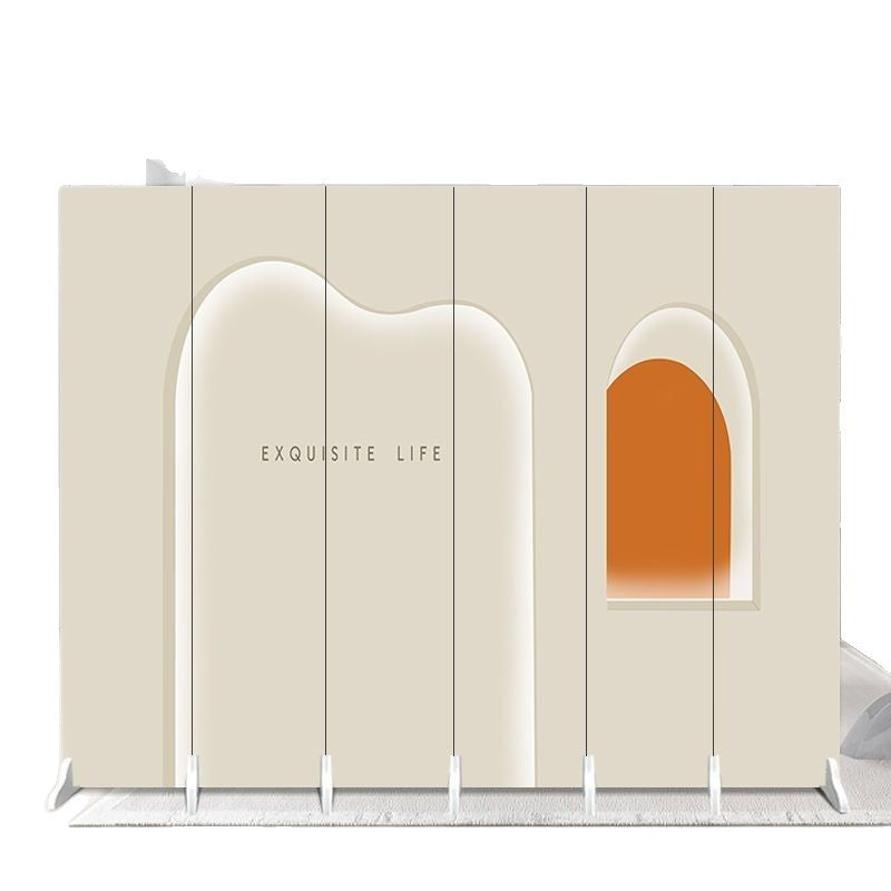 Minimalist screen partition for living room, beauty salon, office, room, home, entryway – folding and mobile