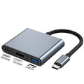 usb-c to hd 3-in-1 mi docking station 60hz hub 3.0 converter type-c expansion dock