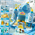 New arrival play house magnetic toy princess doll house small doll girl girl villa suit birthday gift