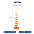 Rotating invisible bookshelf floor-standing trendy iron art creative storage aromatherapy shelf flower stand indoor home use other