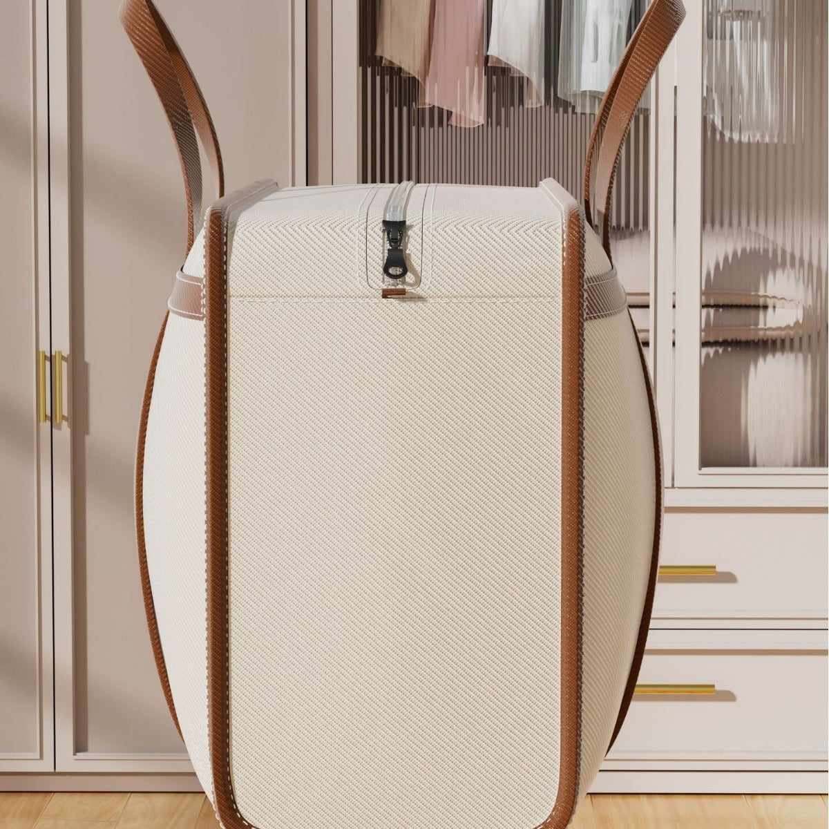 Storage bag, quilt, large capacity moving bag, strong and durable, portable duffel bag, clothing, mattress dust bag.