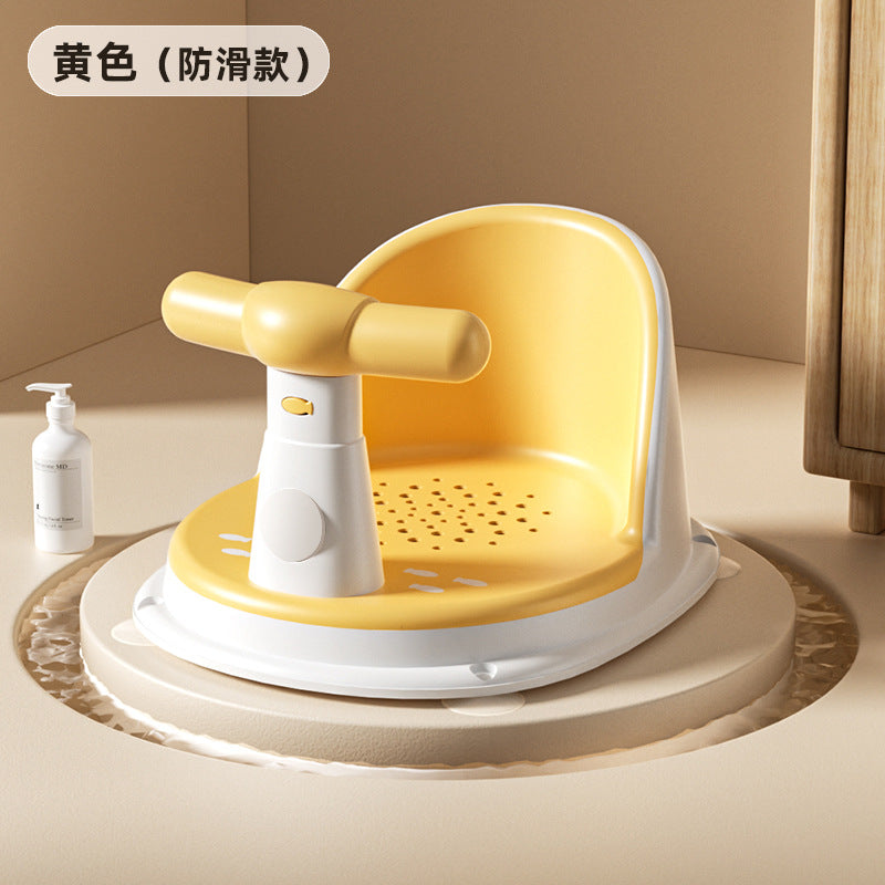 Baby temperature-sensitive bath seat - newborn & infant bathing essential - anti-slip bath tub seat