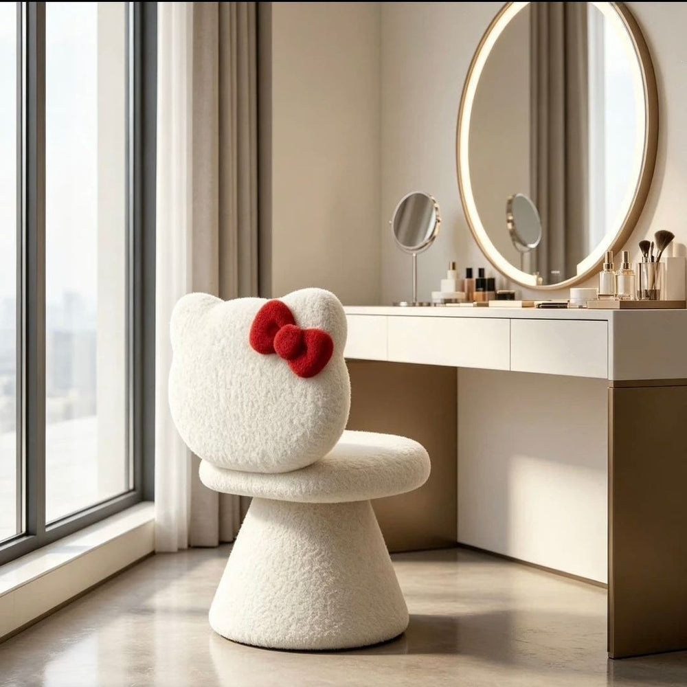 For homedressing table rotate chair makeup chair single sofa chair stuffed makeup stool bedroom room bedroom