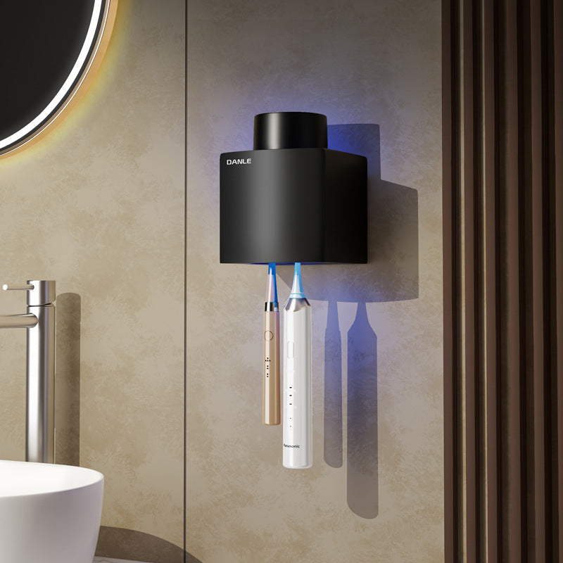 UV toothbrush sterilizer Smart sterilization cup Brushing cup holder Wall-mounted electric mouthwash cup rack