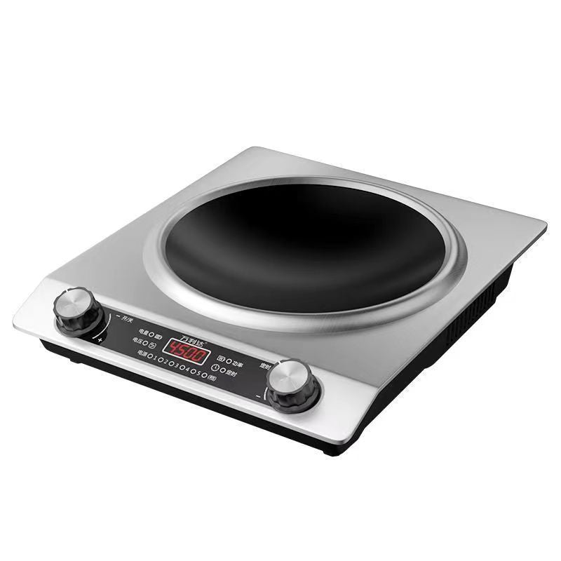 Concave-top induction cooker, multi-functional, high-power 5000w, home use, battery operated, uk/eu plug