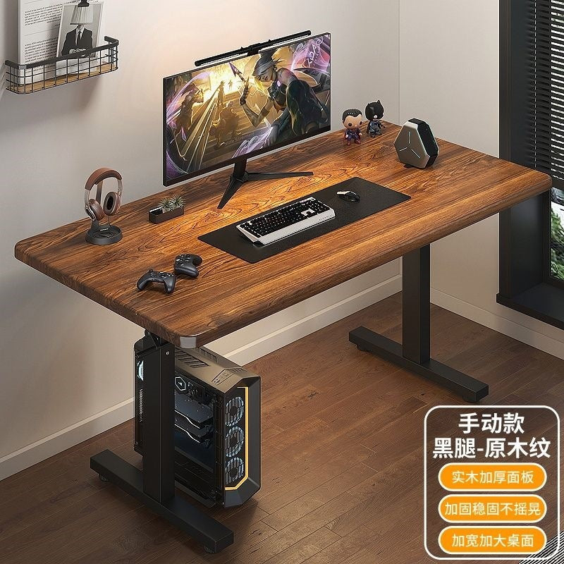 Electric adjustable desk - heavy-duty, reinforced legs - perfect for home office, gaming, study, and computer use