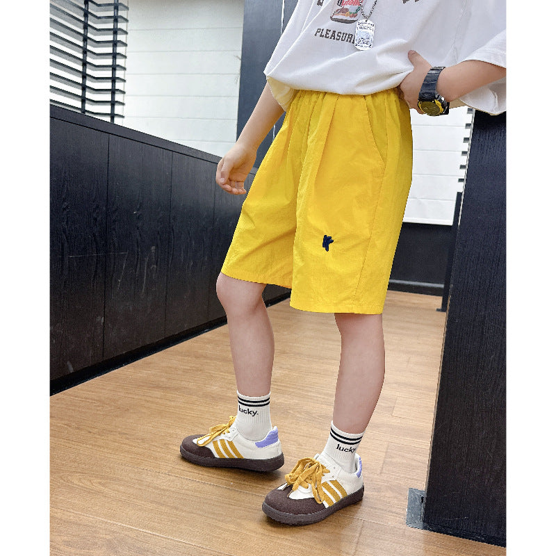 [so trendy] boys shorts summer thin style  new style children's boys summer clothes quick-drying half-length pants