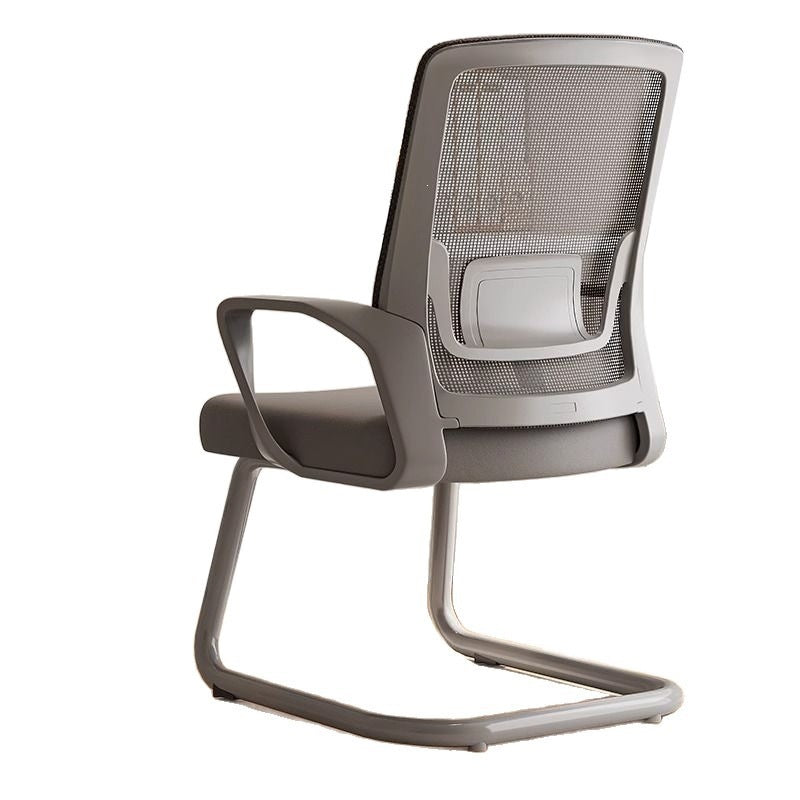 Computer chair desktop home study desk ergonomic minimalist office chair staff training chair rectangular chair no