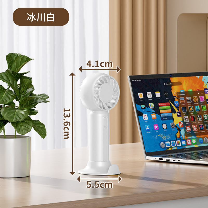 2025 new handheld mini fan, portable usb fan, rechargeable long-lasting battery fan, desktop fan