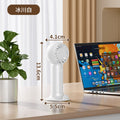 2025 new handheld mini fan, portable usb fan, rechargeable long-lasting battery fan, desktop fan