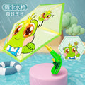 [customized] cartoon duck umbrella water gun water spray outdoor press water gun water spray gun toy street stall wholesale