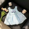 Stylish baby summer clothes, thin clothes for baby girls, one-piece princess, full moon, 100 days, summer, butt-covering skirt